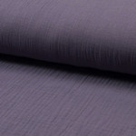 double gauze - Bambino Uni old purple