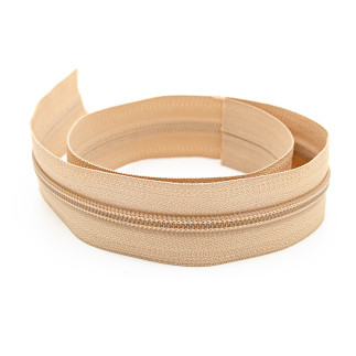 Fermeture éclair continue YKK 5 mm beige 573
