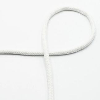 Cotton cord 8mm white (qt)