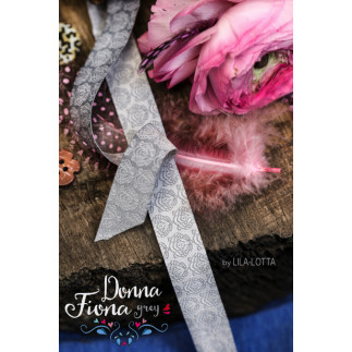 Woven ribbon - Donna fiona silver