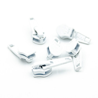 YKK 5mm White Zipper 501