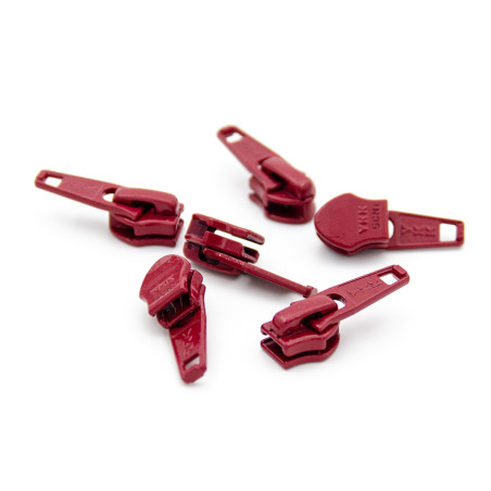 YKK Zipper 5mm burgundy 523