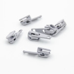 Zipper YKK 5mm silver grey 154