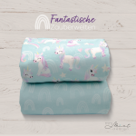 Jersey - Fantastic Magical Worlds Rainbow Mint by Mrs Mint