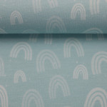 Jersey - Fantastic Magical Worlds Rainbow Mint by Mrs Mint