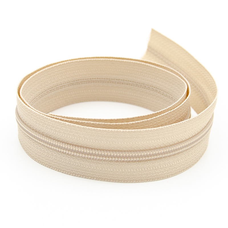 Endless zipper YKK 3mm sand 572