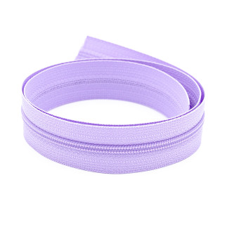 Endless zipper YKK 3mm pastel lilac 553