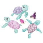 Transferts thermocollants - Mrs Mint Design - Ensemble Tortues roses