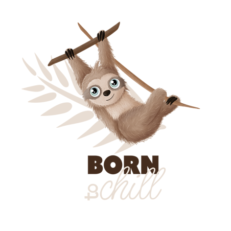 Bügelbilder - Mrs Mint Design - Born to chill