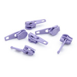 Zipper YKK 3mm pastel lilac 553