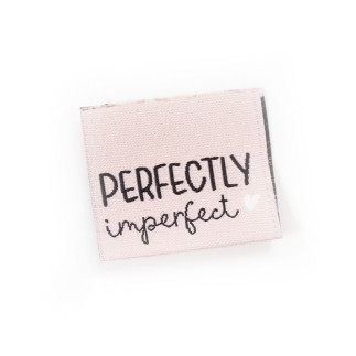 Woven Label - Perfectly imperfect rosa