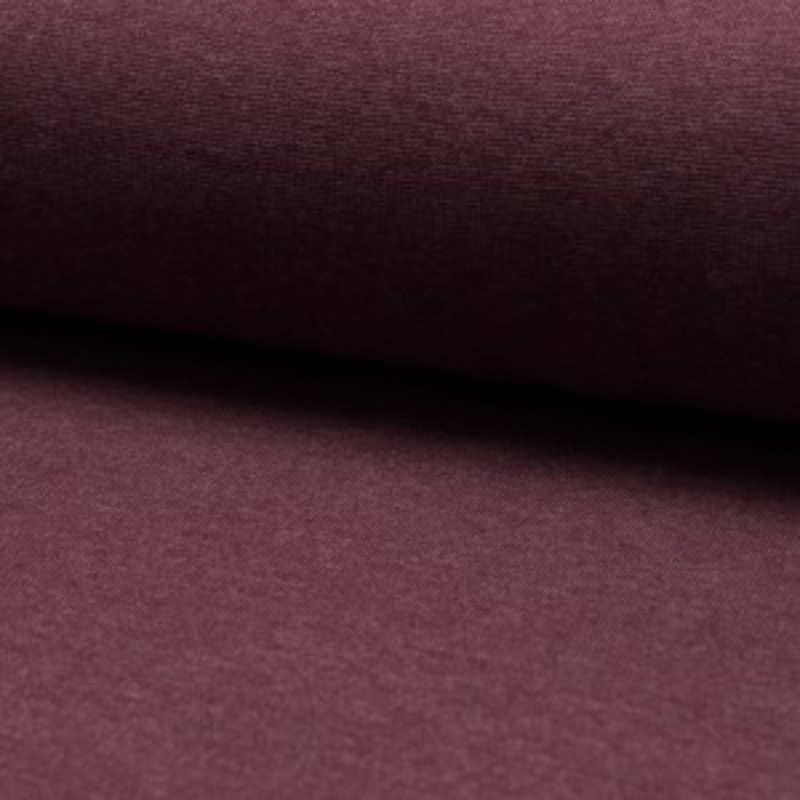 Smooth Cuff burgundy melange (qt)