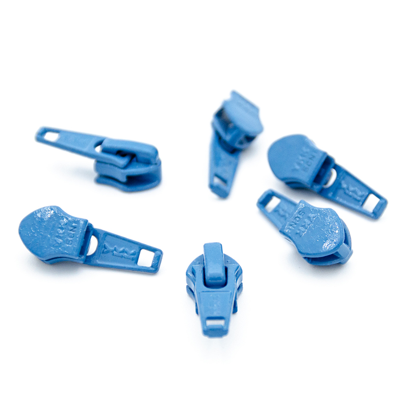 Fermeture éclair YKK 5 mm bleu tourterelle 837