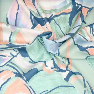 Stretch viscose Hilco Gustel mint