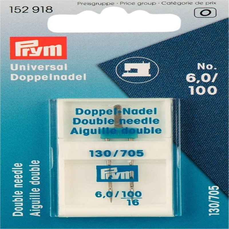 Prym universal twin needle 6 mm