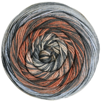 Lana Grossa - Gomitolo Baleno gray / terra (226)