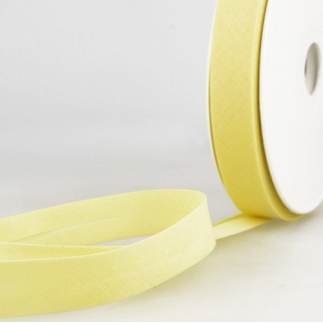 Schrägband 20mm - pastellgelb (st280)
