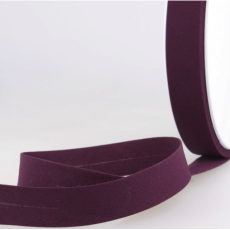 Bias binding 20mm - plum (st89)