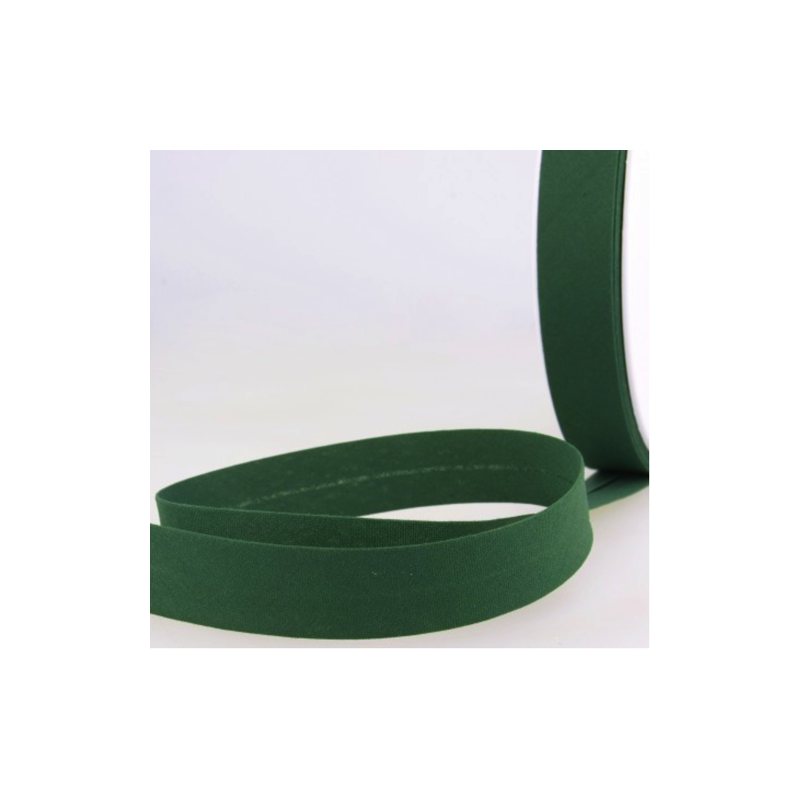 Bias binding 20mm - dark green (st167) Bias binding 20mm - dark green (st167)