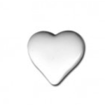 copy of Button - Heart ecru