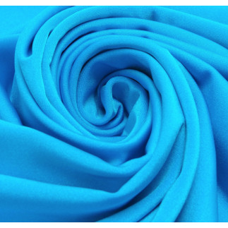 Jersey technique - Lycra de bain uni turquoise