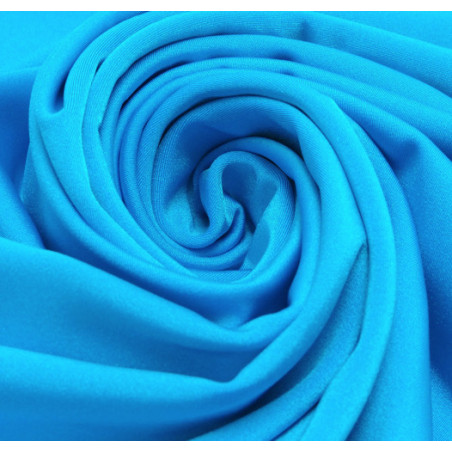performance jersey - swim lycra plain turquoise