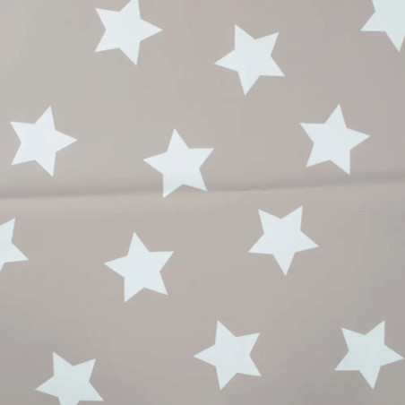 Raincoat fabric - stars sand