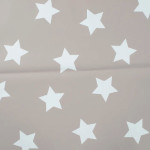 Raincoat fabric - stars sand