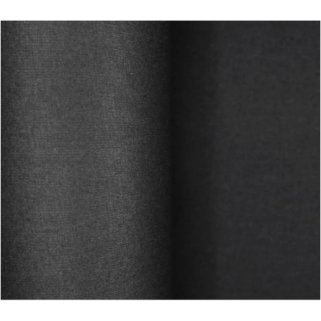 Reste - Coton enduit acrylique - noir 26cm