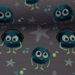 jersey - Monsta taupe par Mrs Mint Design