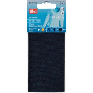 Patch thermocollant tissu CO, bleu marine (402)