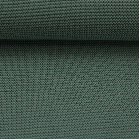 Cotton wave knit dusty mint