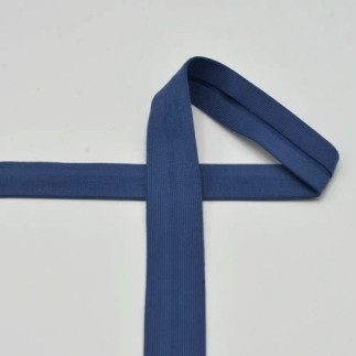 Jersey edging tape - denim blue (qt 960)