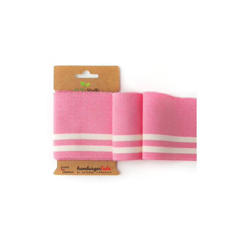 Cuff me Bold - rose/blanc