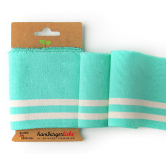 Cuff me Bold - mint/white