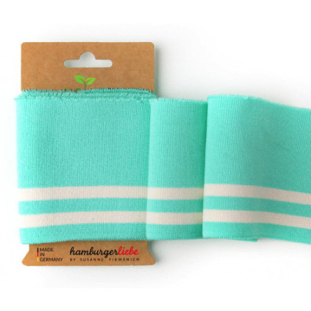Cuff me Bold - mint/white