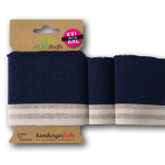 Cuff me College - bleu marine/beige/écru