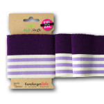 Cuff me College - purple/white/lilac