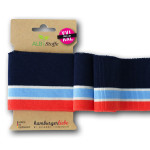 Cuff me College - navy/blau/orange