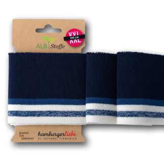 Cuff me Glam Sparkle - navy/blue/ecru