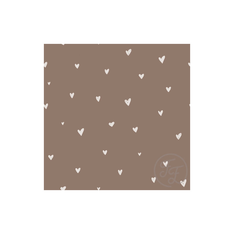 performance jersey - swimsuit hearts brown