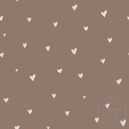 performance jersey - swimsuit hearts brown