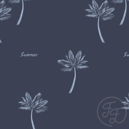 performance jersey - swimsuit palm denim