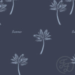 Jersey technique - Maillot de bain Palm denim