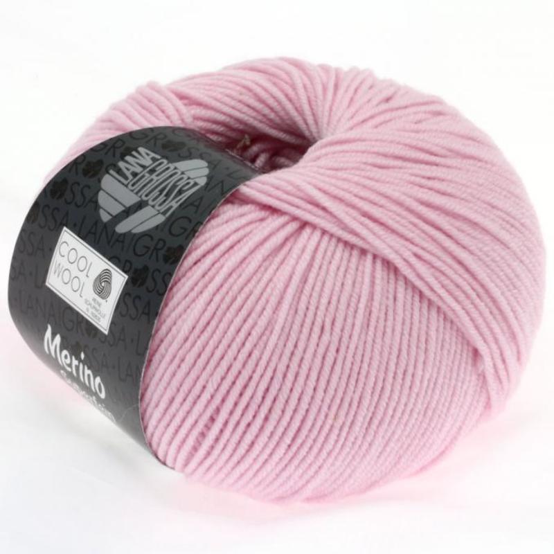 Räschte - Lana Grossa - Cool Wool rosa (452)