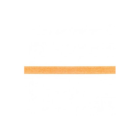 Ruban élastique de bordure pailleté orange