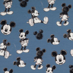 Jersey - Mickey Mouse denim blue