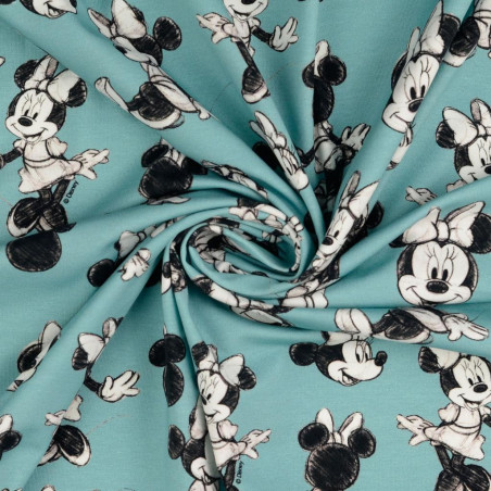 Jersey - Minnie Mouse turquoise