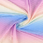 Funktionsjersey - 3D Lycra pastell rosa / blau