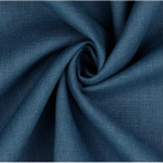 Reste - Tissu enduit - Coatet Linen bleu 74cm